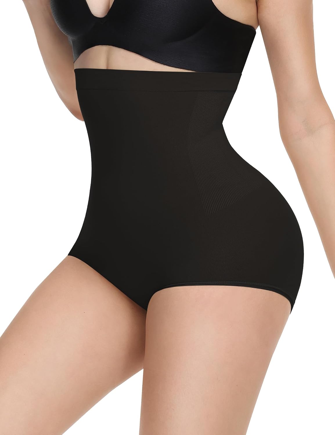 Detalle de Niceuare Tummy Control Shapewear High-Waisted Seamless Briefs