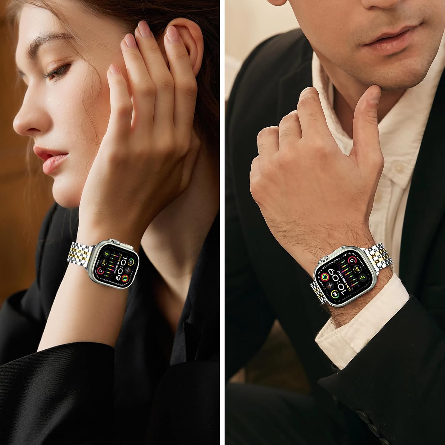 Thumbnail 6 de Tasikar Metal Watch Strap 49mm for Apple Watch