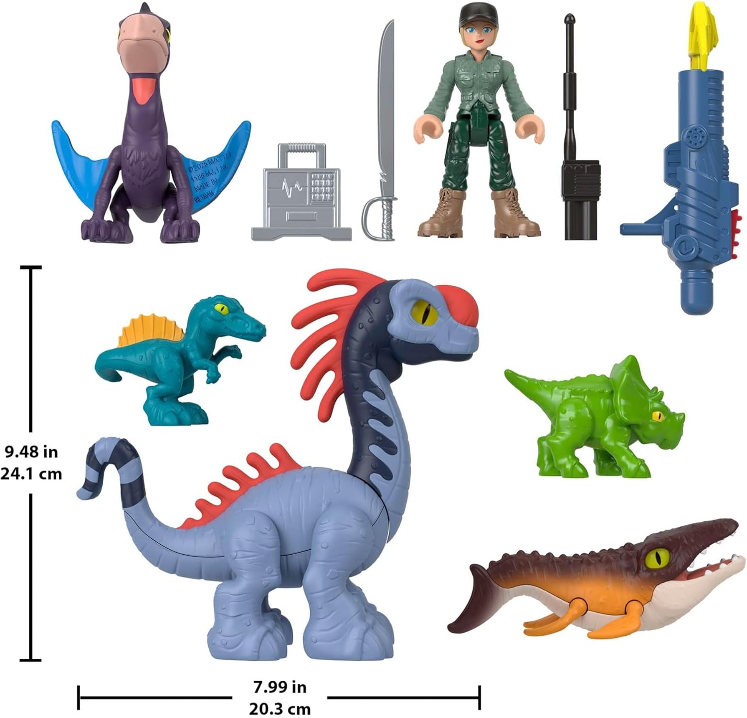 Thumbnail 3 de Fisher-Price Imaginext Jurassic World El Renacer 🦖 Set de figuras