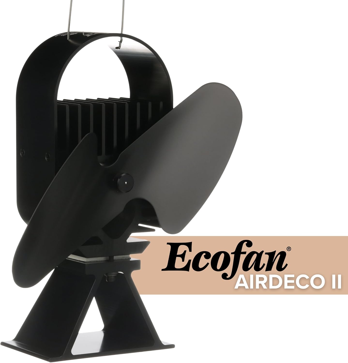 Thumbnail 1 de Ecofan AirDeco II 8204CAXBX – wentylator na ciepło do pieca, aluminiowy, 2 łopatki