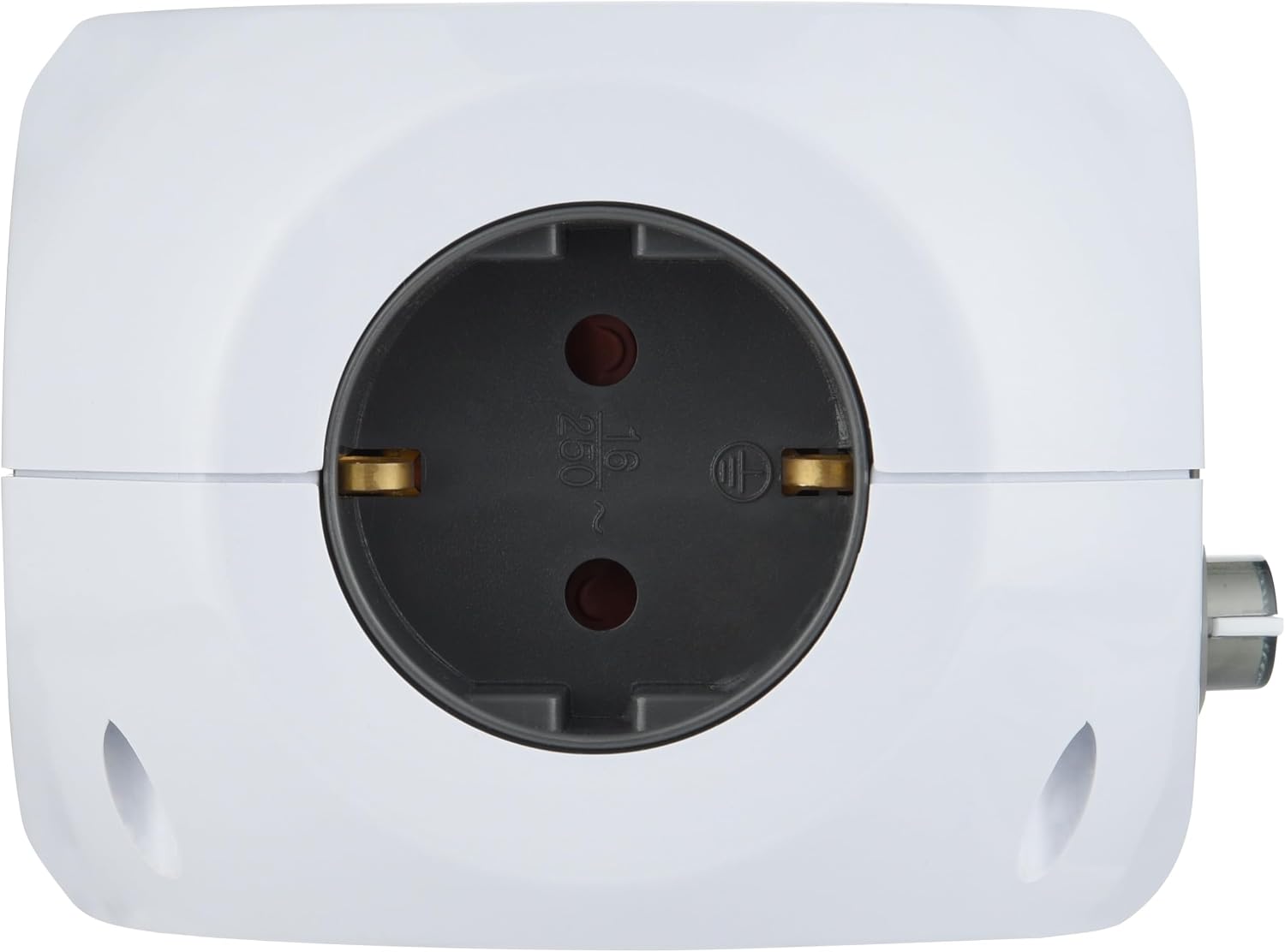 Detalle de Electraline 62079 Mini Cube – listwa z ładowarką Qi, 3 gniazdami i 3 portami USB