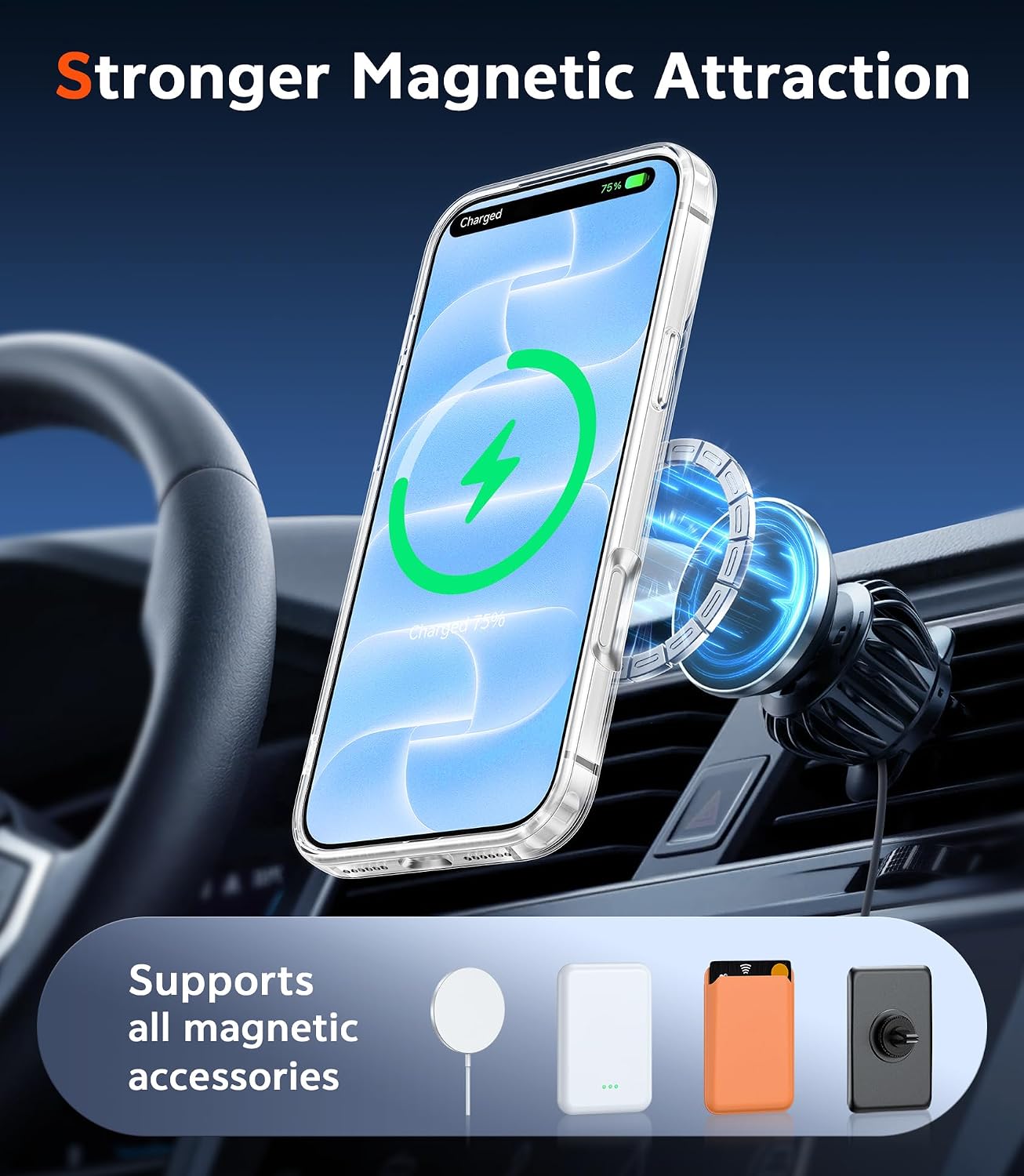 Detalle de FNTCASE iPhone 17 Pro 6.3-inch MagSafe Case