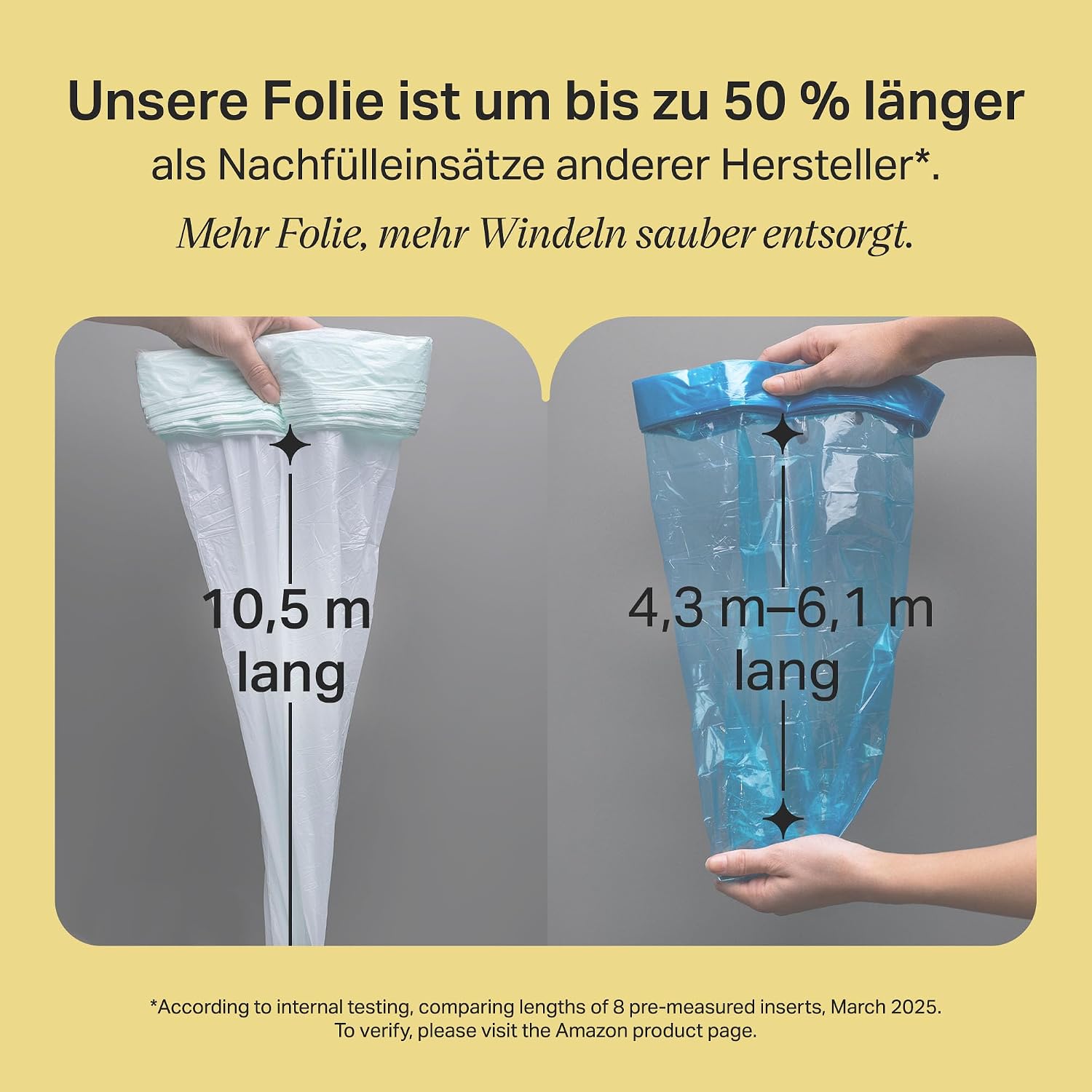 Thumbnail 4 de Tommee Tippee Twist & Click Nachfüllfolie 18er Pack