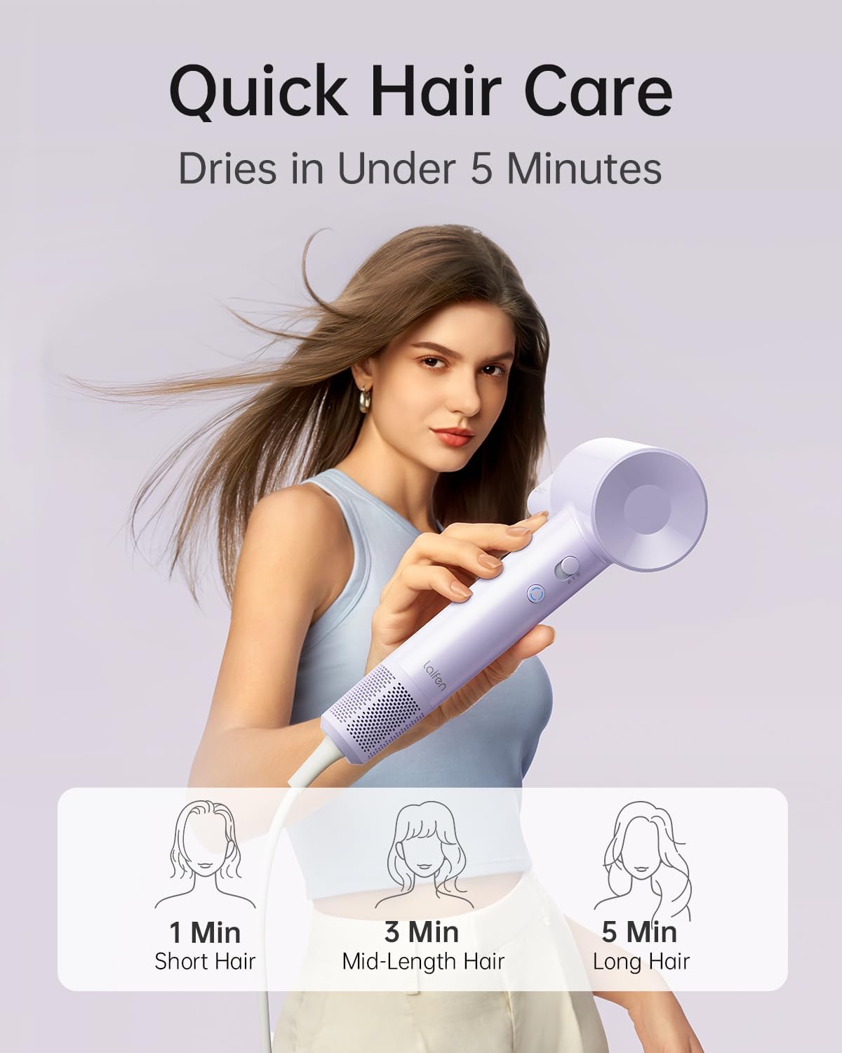 Thumbnail 1 de Laifen SE Lite Hair Dryer (HD110) — negative ionic blow dryer with brushless motor