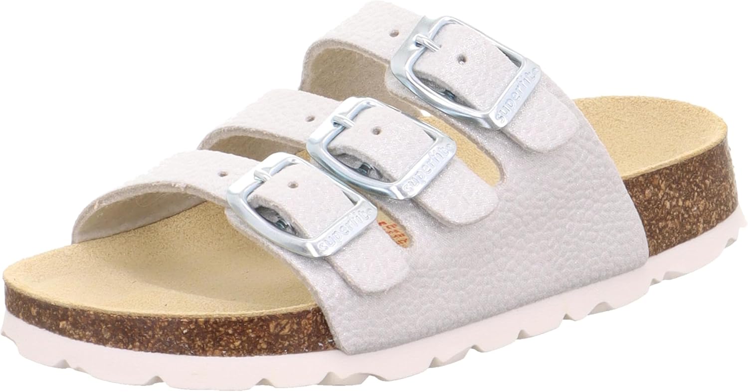 Thumbnail 5 de Superfit Girl's Footbed Slippers: orthopädische Tieffußbett-Schlupfschuhe mit Klett