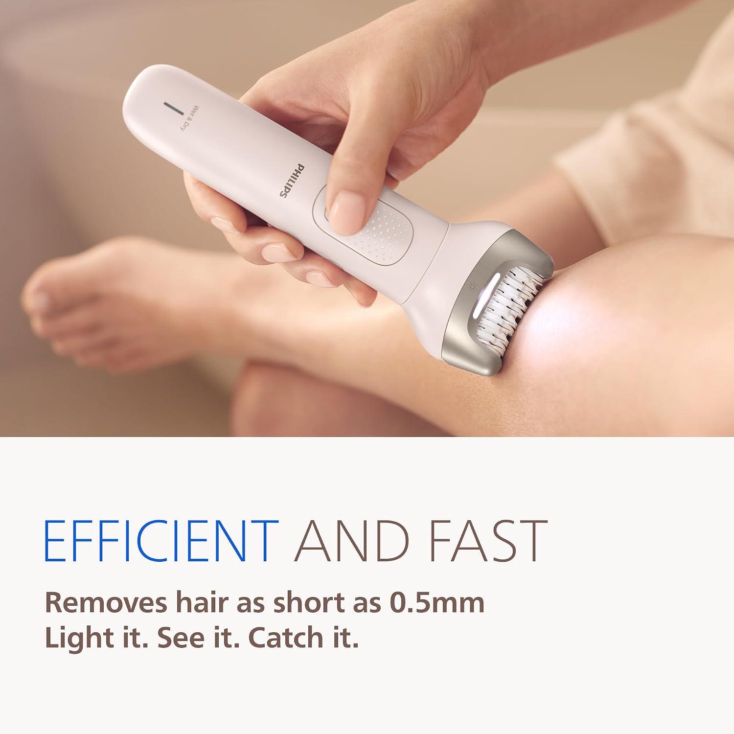 Thumbnail 6 de Philips Beauty Set Series 9900 (BRE749/00): All-in-One Cordless Epilator for Body, Face, Bikini and Feet