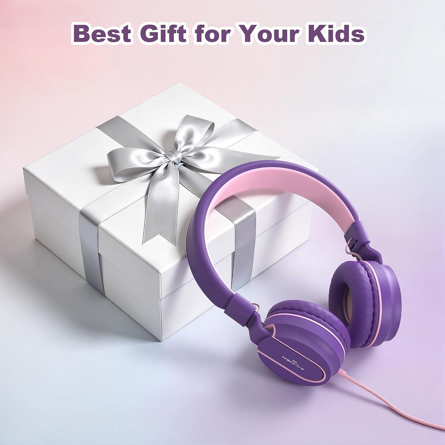 Thumbnail 6 de Kids Headphones: Wired On-Ear with 93dB Volume Limiter, Foldable & Lightweight