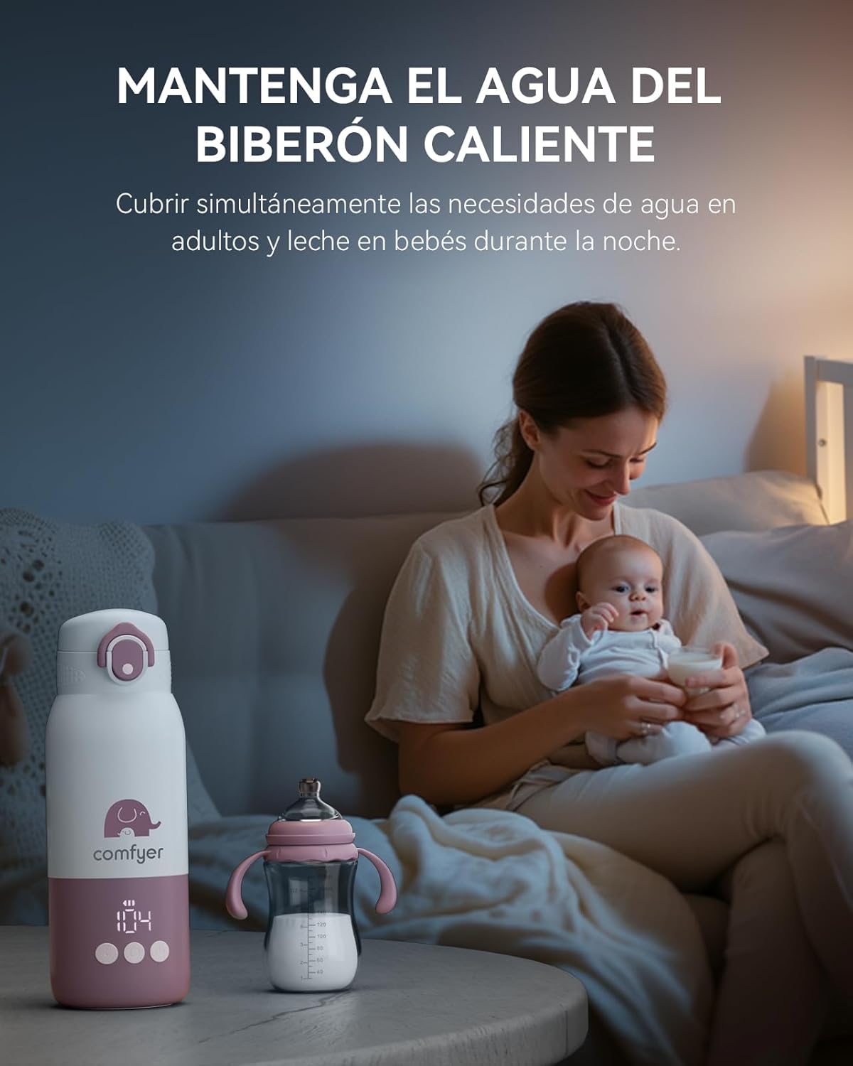 Detalle 2 de Comfyer calienta biberones 340 ml