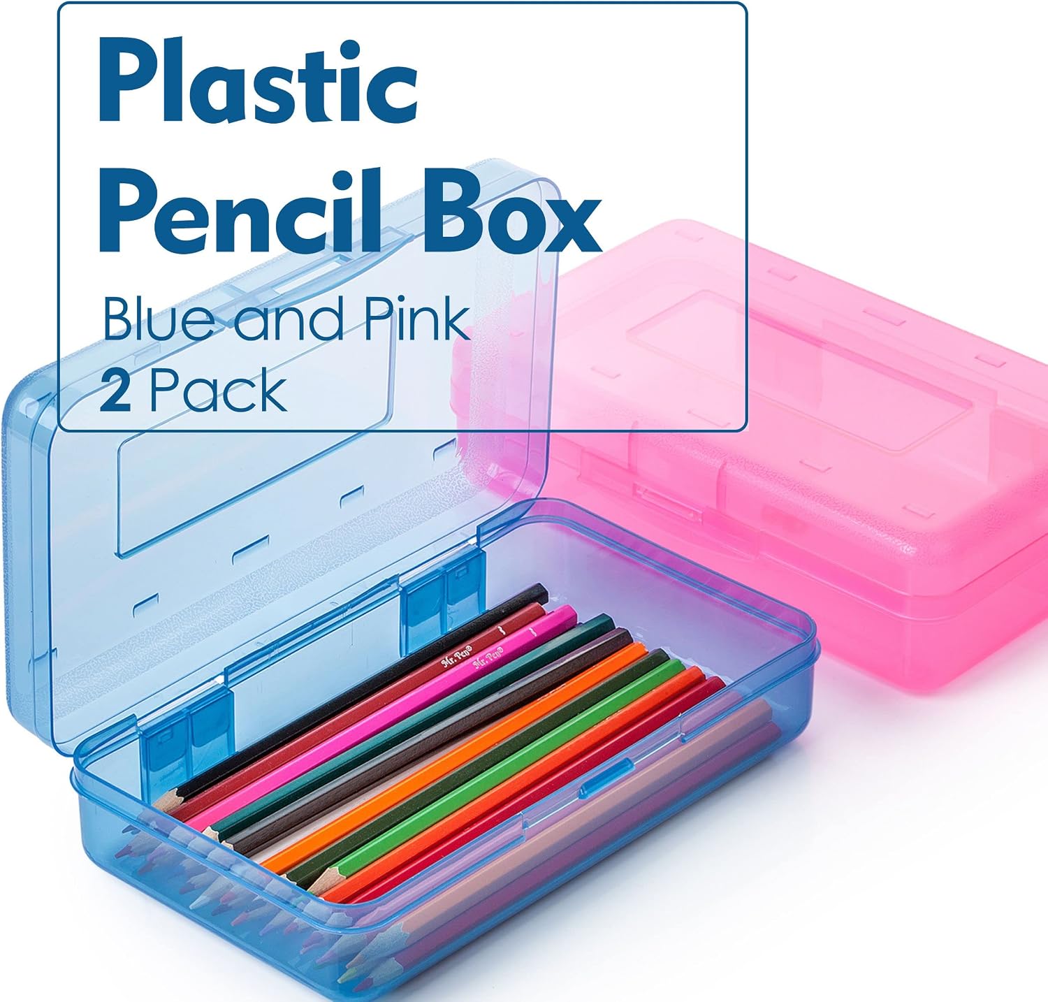 Detalle 2 de Mr. Pen Plastic Pencil Case Box