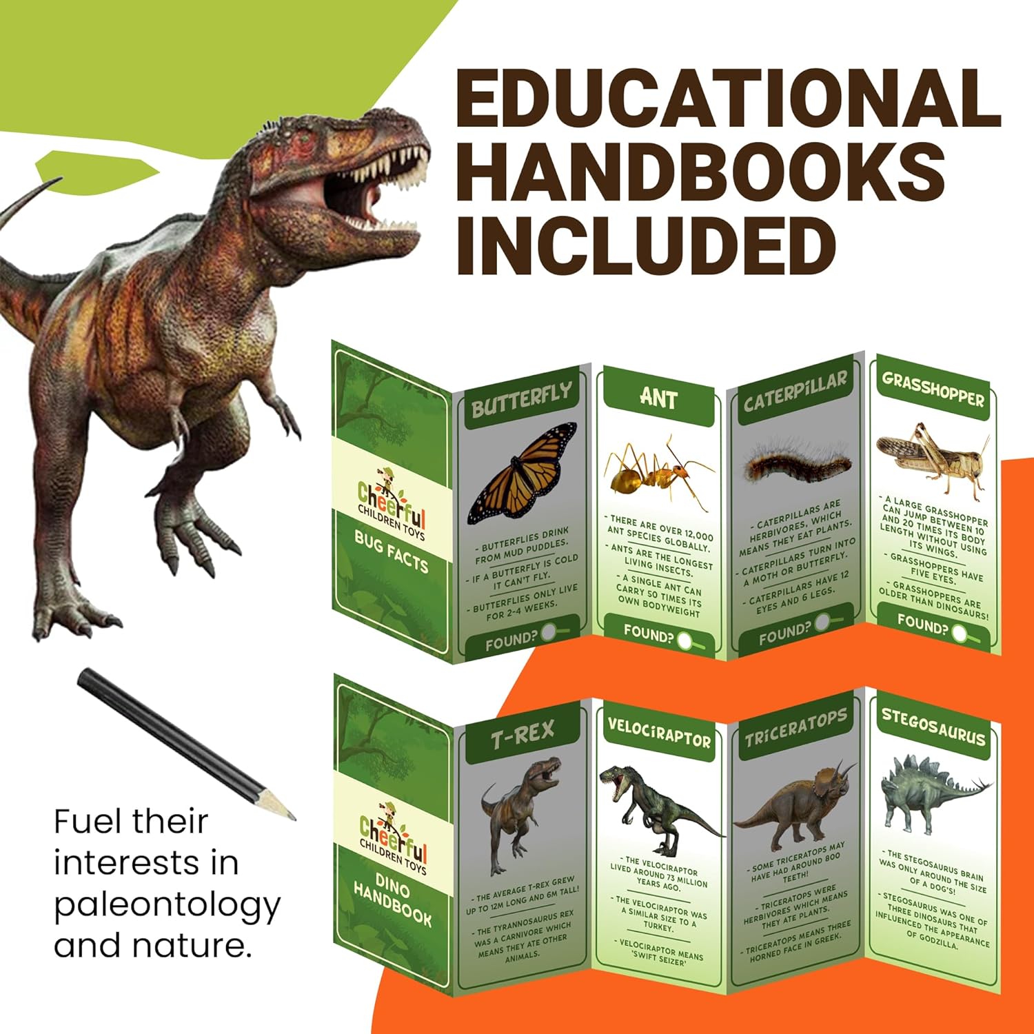 Thumbnail 2 de Cheerful Kids Explorer Costume Kit: Safari Vest, Hat and Educational Handbooks