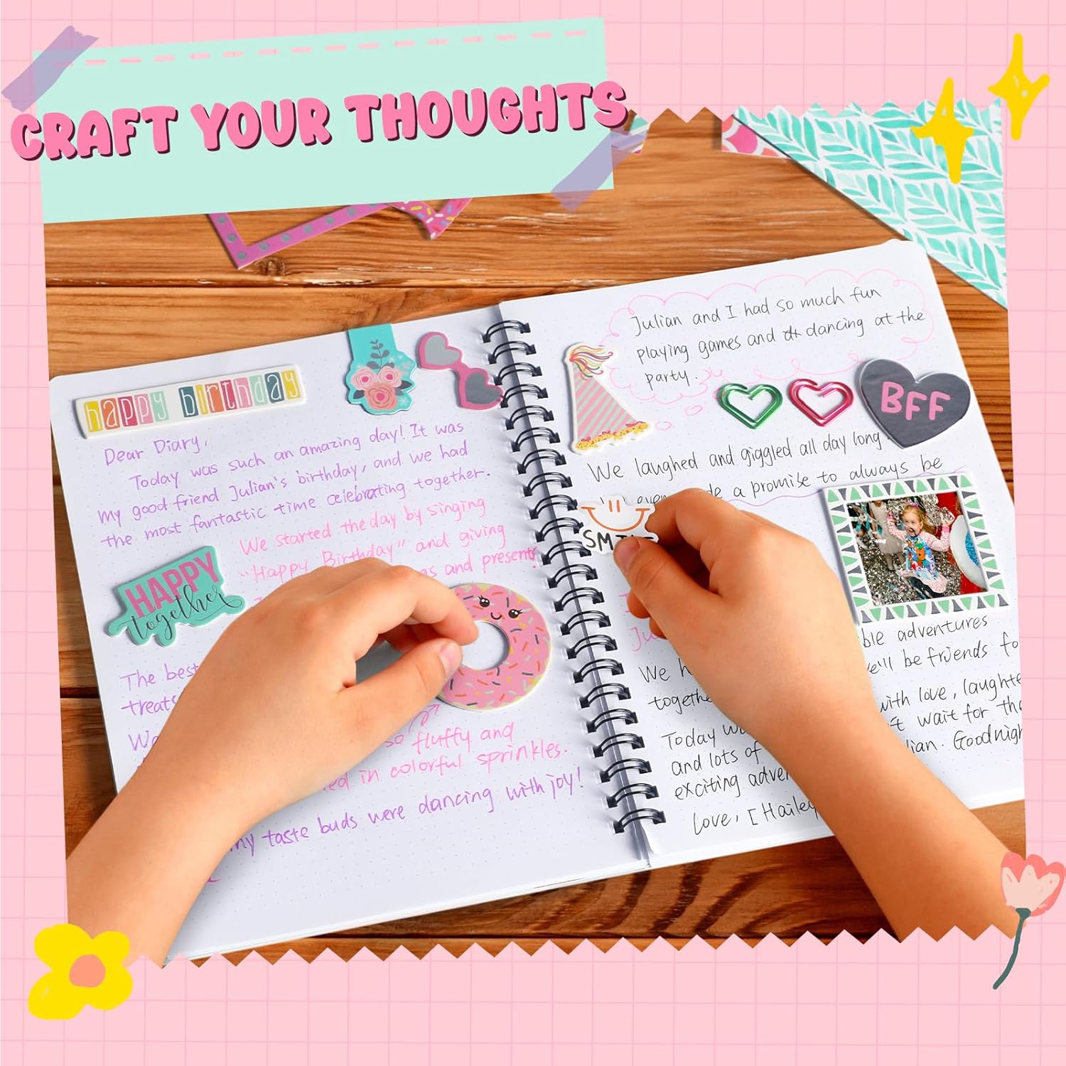 Thumbnail 4 de EDUMAN DIY Journal Kit for Girls 🎨