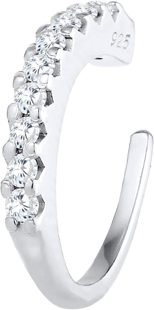 Detalle de Elli Earcuff Silber 925 Ohrmanschette 15mm