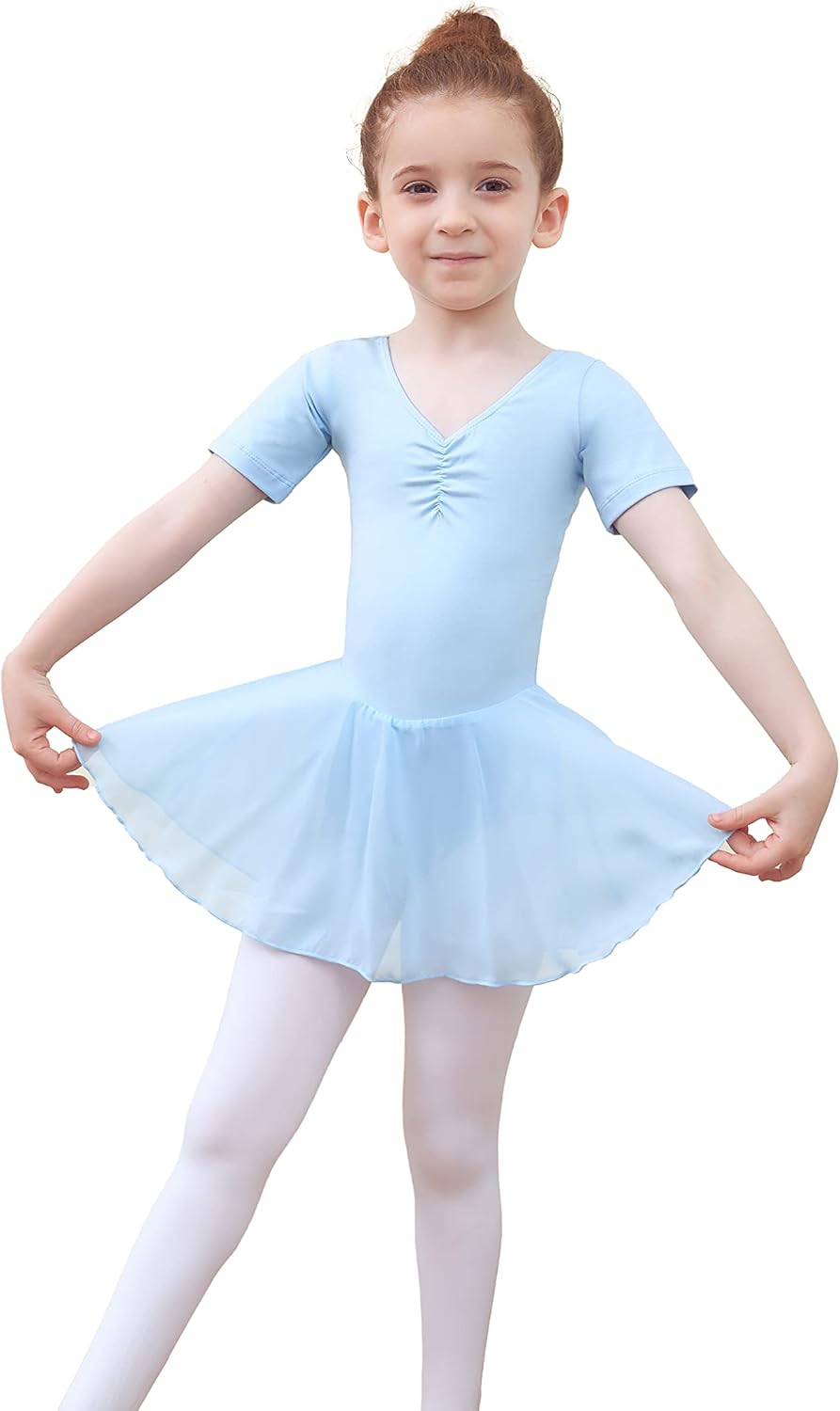 Thumbnail 3 de Tancefair Ragazza Vestito da Balletto Body Danza Tutu: outfit completo in cotone e chiffon