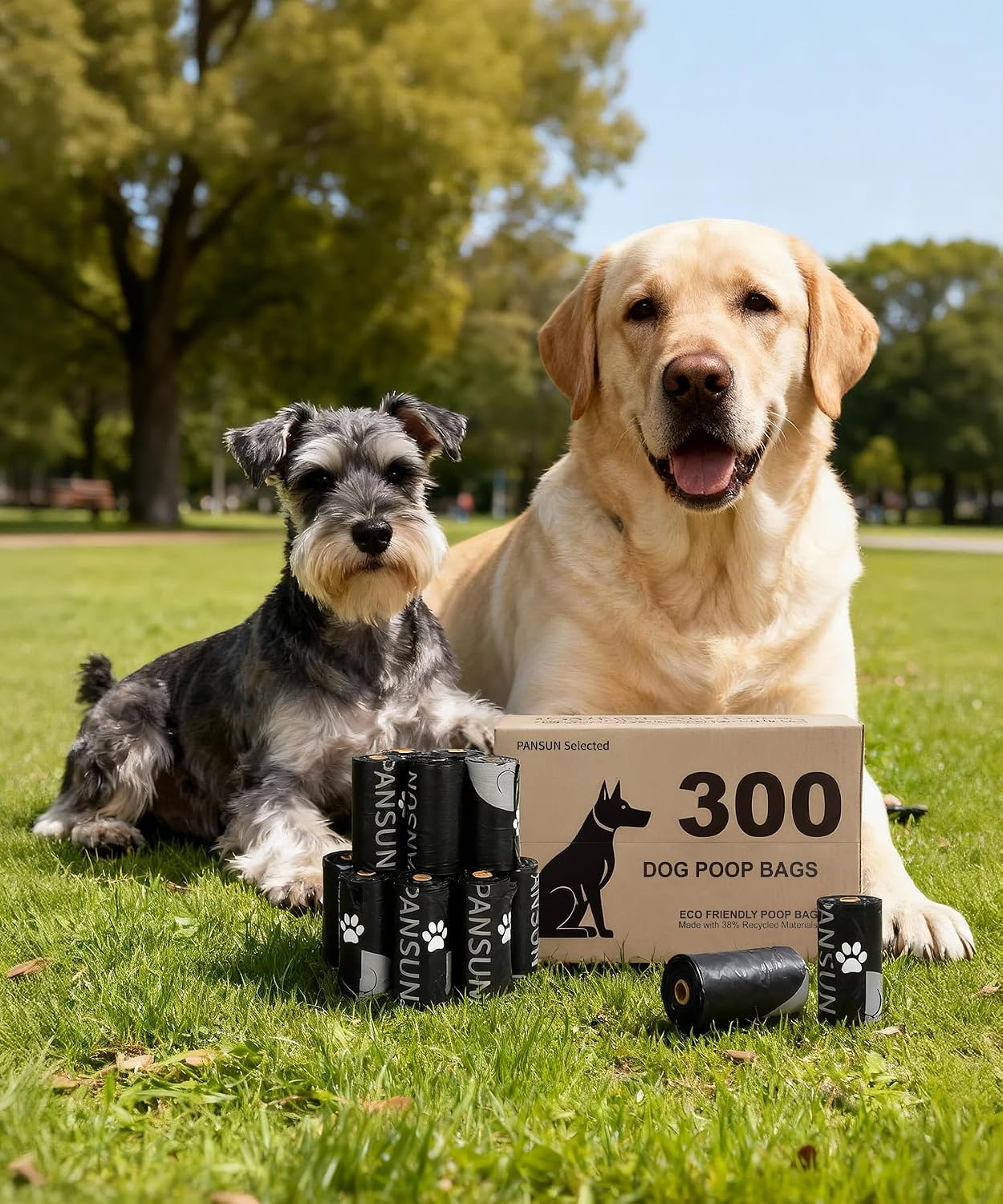 Thumbnail 5 de PANSUN Selected Dog Poo Bags 300 Pack