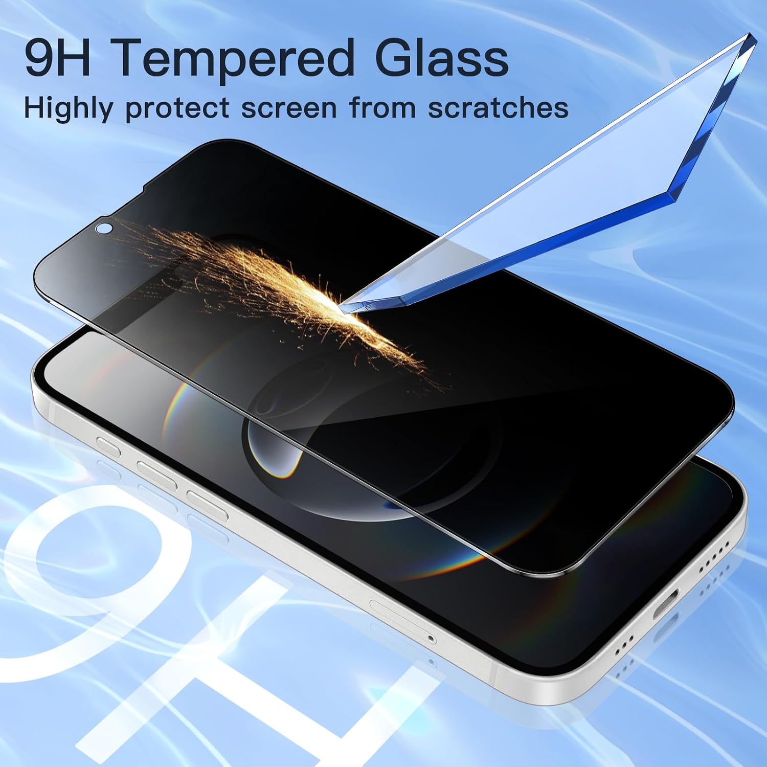 Thumbnail 3 de JETech Sichtschutz Full Screen iPhone 16e 6,1
