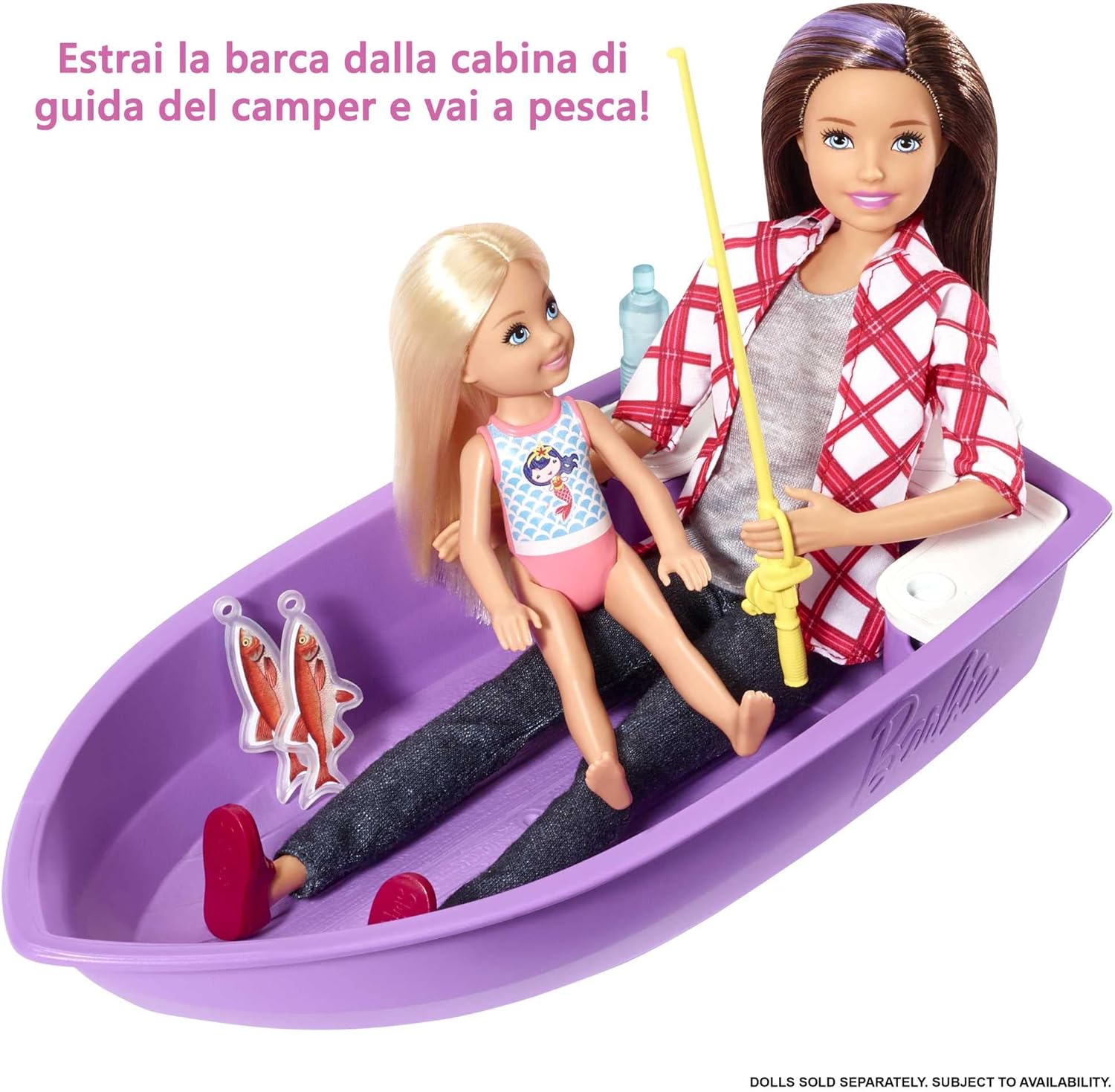 Thumbnail 2 de Barbie Dream Camper 3 in 1 Trasformabile: Camper, Barca e Pickup con 50 accessori