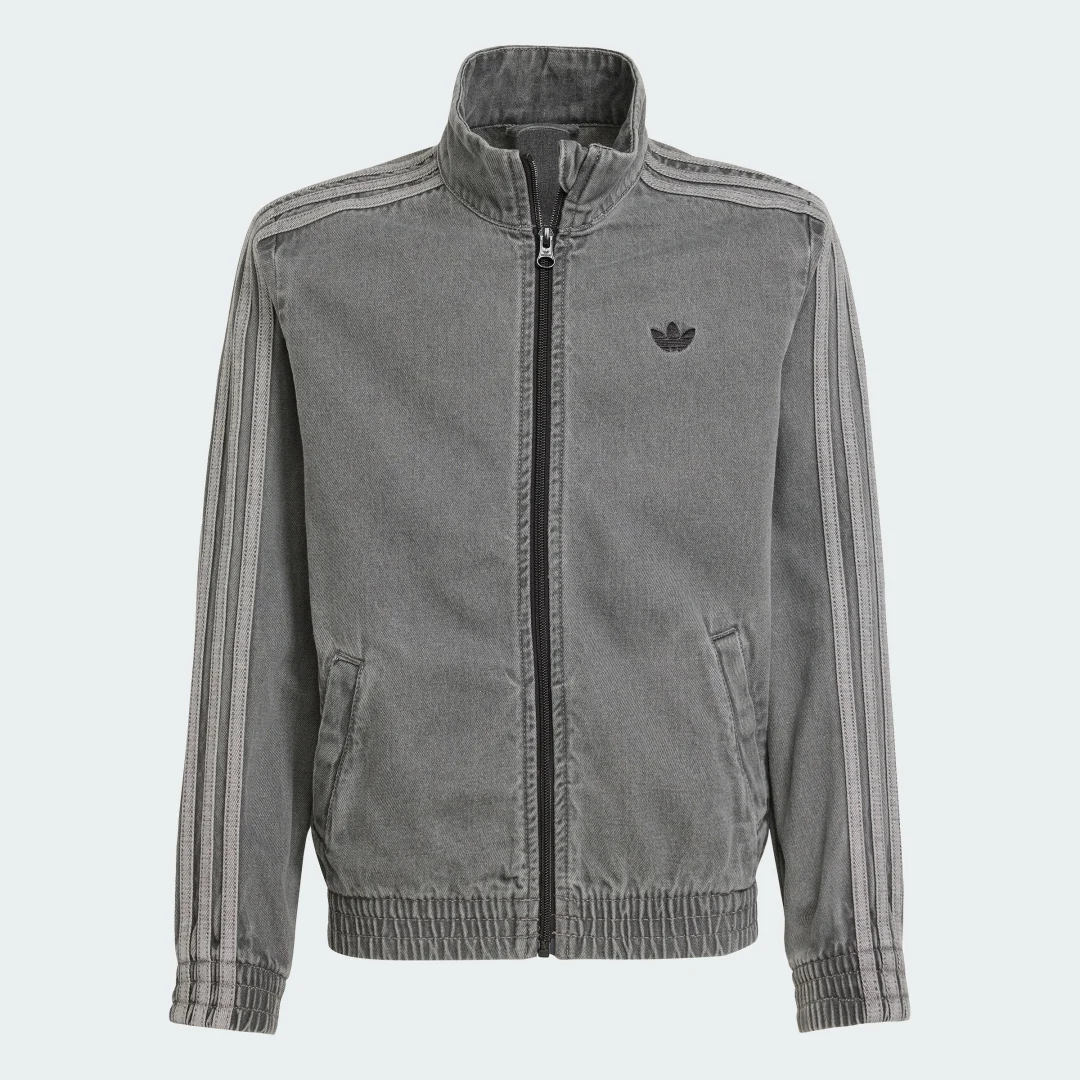 Thumbnail 3 de Adidas Firebird chaqueta denim gris