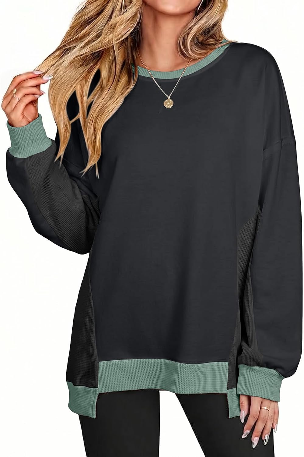 Detalle de SHEWIN Women's Sweatshirt 65% Polyester