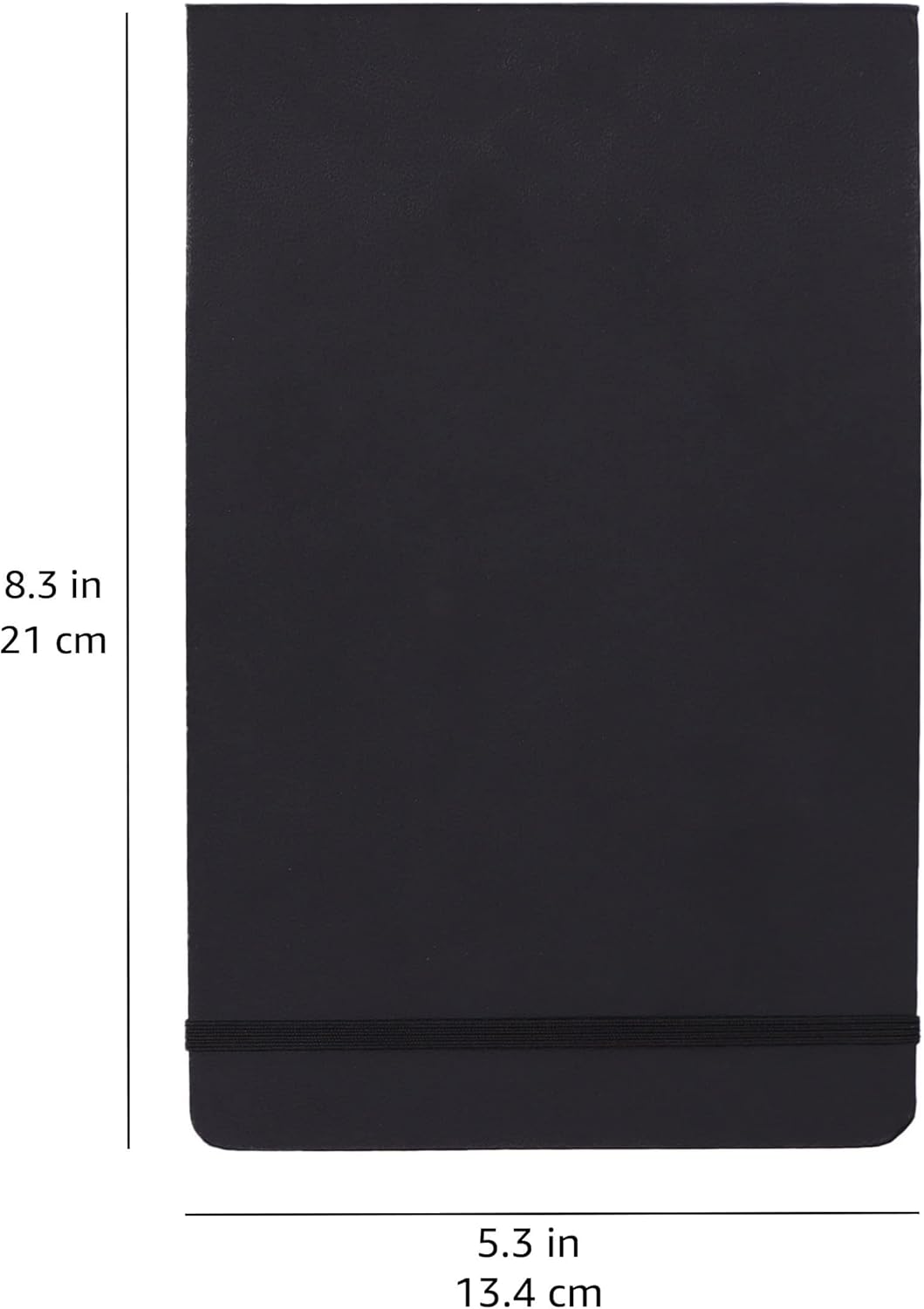 Thumbnail 6 de Amazon Basics carnet de croquis à couverture rigide 21 x 13 cm – grand format, noir