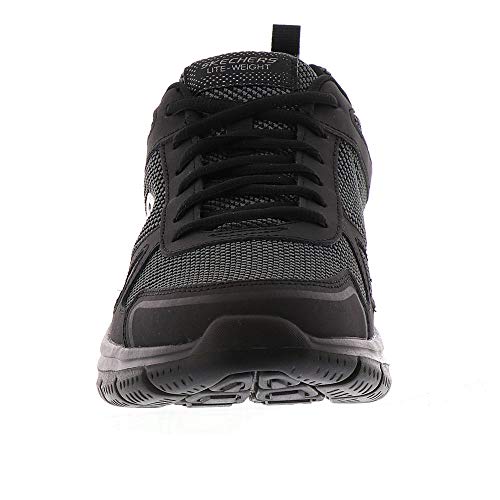 Detalle de Skechers Track Bucolo: Zapatillas de running para hombre en negro (45 EU)