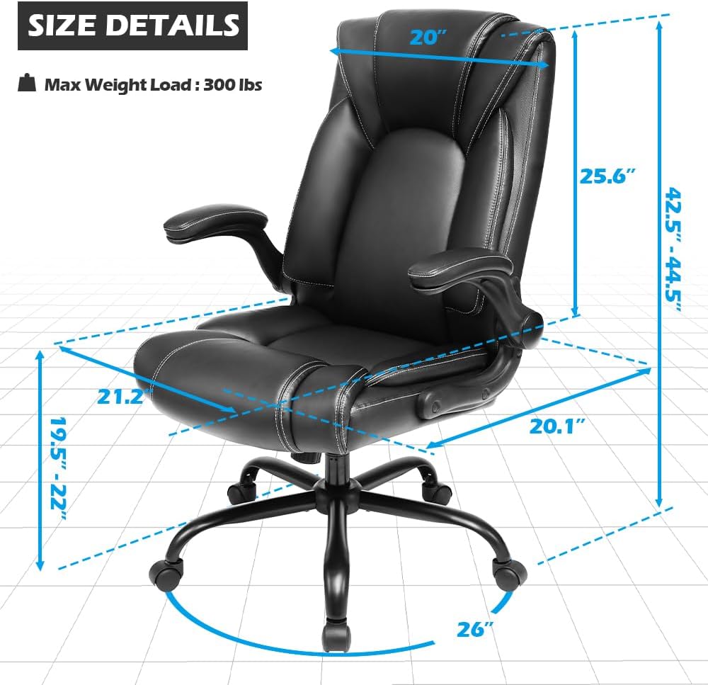 Detalle de Executive Office Chair with Flip-Up Arms