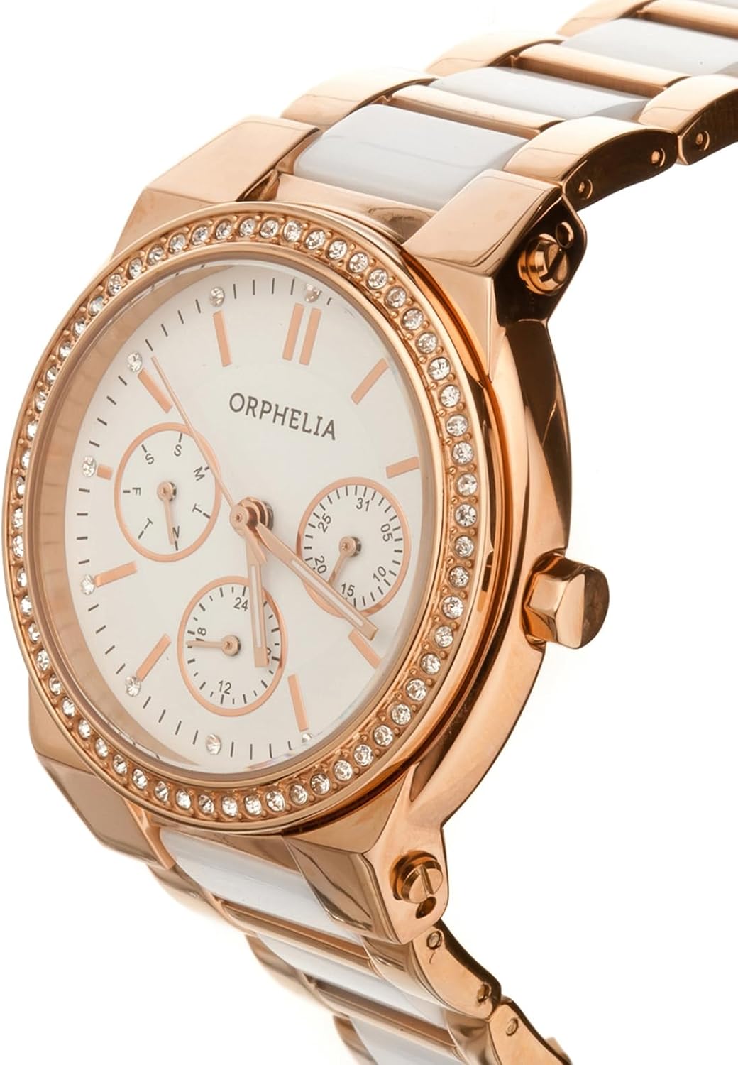 Thumbnail 1 de Orphelia Montre Femmes Quartz Multi Dial Precious Bracelet – Céramique et Lunette sertie