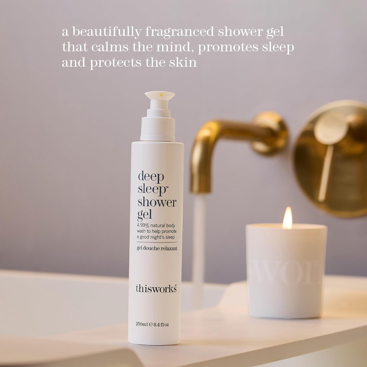 Thumbnail 2 de This Works Deep Sleep Shower Gel 250 ml