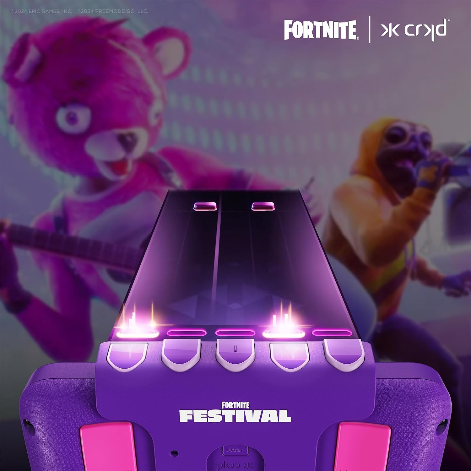 Thumbnail 4 de CRKD NEO S Controller Purple Wave for Switch