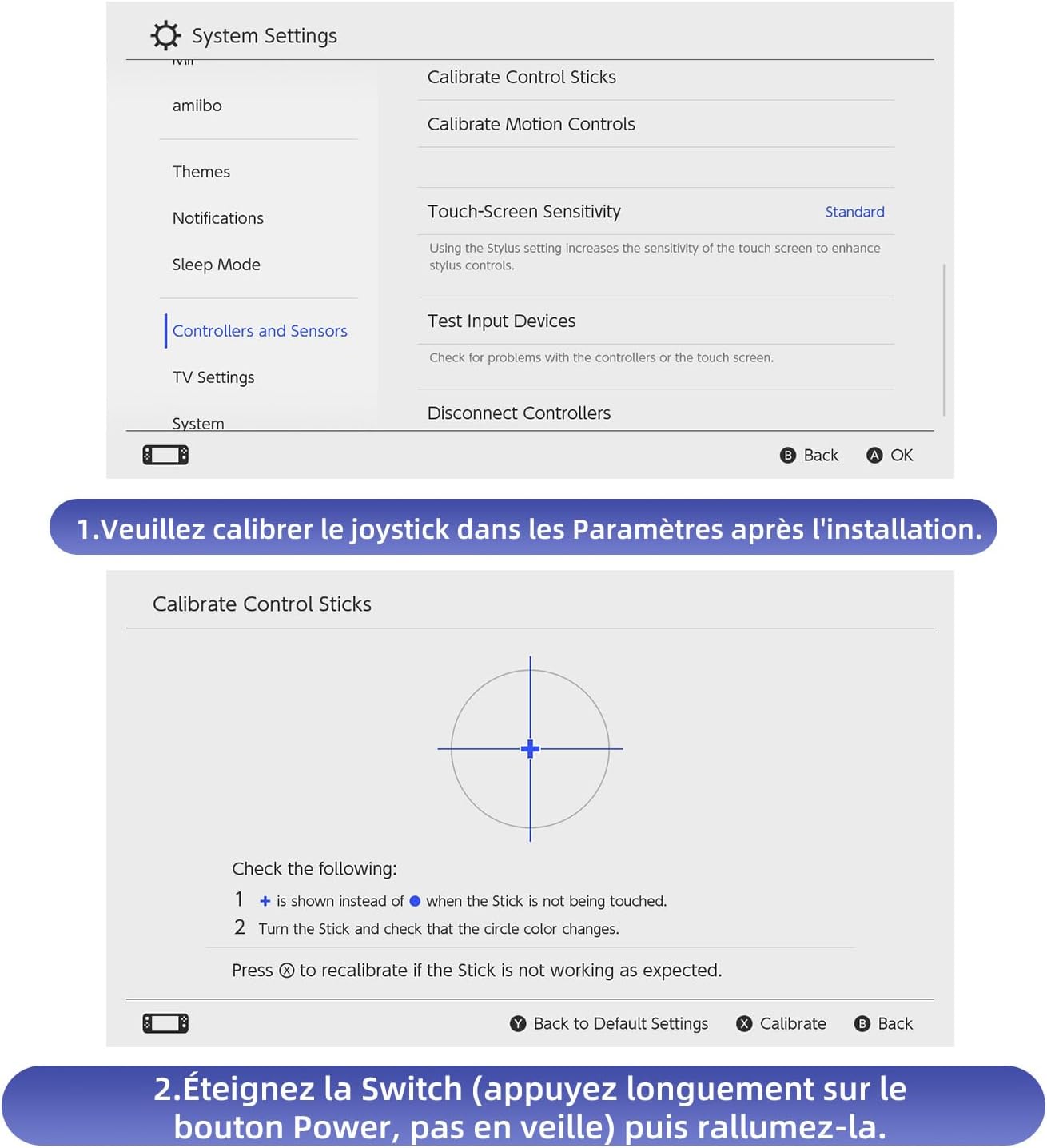 Detalle de Tolesum Joystick TMR 3D pour Switch