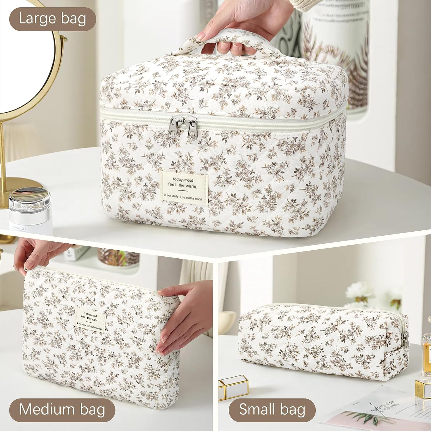 Thumbnail 3 de YMIFEEY Leo Kosmetiktasche 3er Set