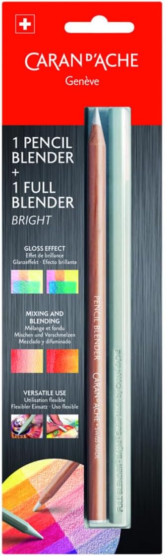 Caran d’Ache Blender 0902.301 : blender et stylo Blender Full Bright en format blister
