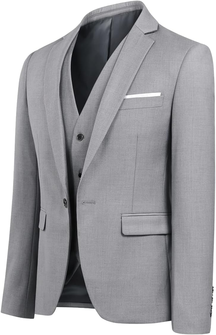Thumbnail 1 de Tenue de mariage Allthemen pour homme 3 pièces slim fit : veste, gilet et pantalon de smoking