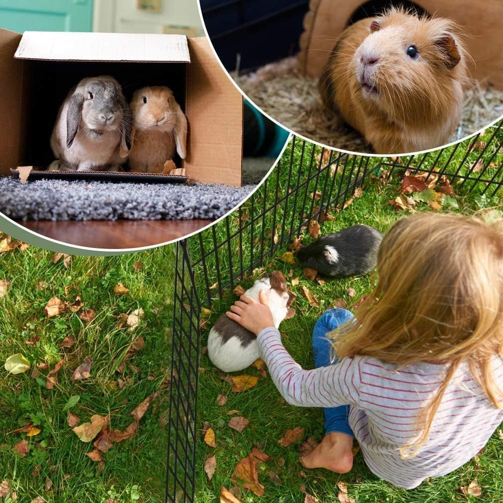 Detalle 2 de Underdog 8 Panel Foldable Playpen (61cm) – Suitable for Dogs, Puppies, Cats & Rabbits