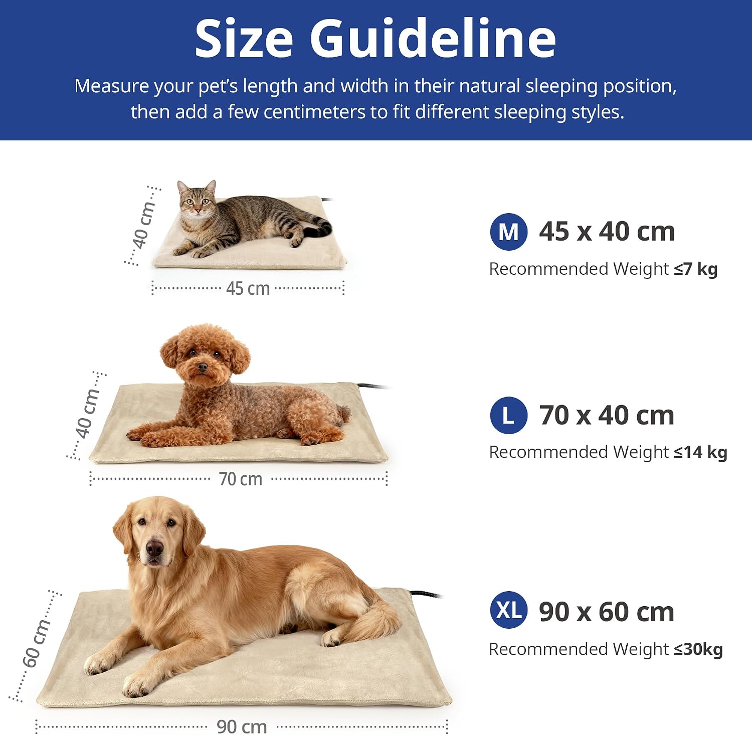 Thumbnail 5 de NICREW Pet Heating Pad 40 x 45 cm
