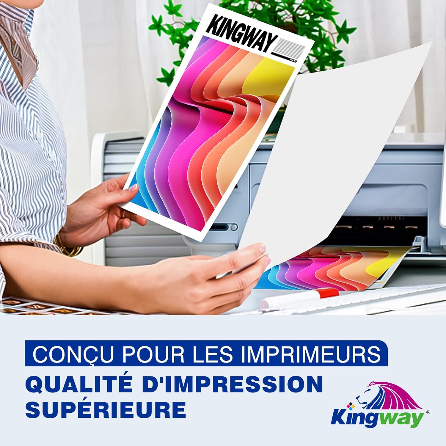 Thumbnail 5 de KINGWAY 540XL 541XL Cartouches d'encre compatibles (PG-540XL CL-541XL) pour Canon TS5150 et autres