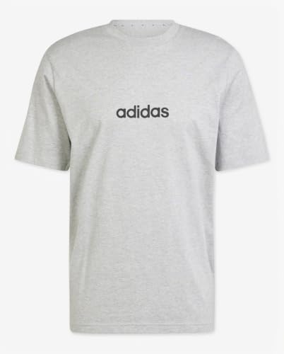 Thumbnail 6 de Adidas Uomo Essentials Linear Single Jersey Shirt – Girocollo, Regular Fit, 100% Cotone