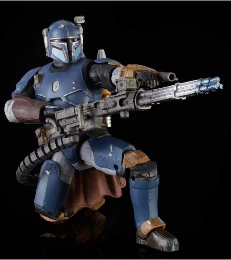 Detalle de STAR WARS E6996 ブラック・シリーズ ヘビー・インファントリー・マンダロリアン 6インチ デラックス可動フィギュア