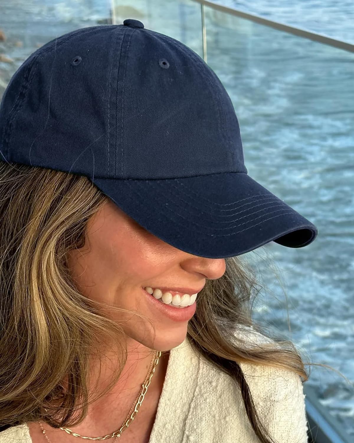Thumbnail 6 de FURTALK Damen Vintage Basecap Baumwolle - Verstellbare Baseball Cap