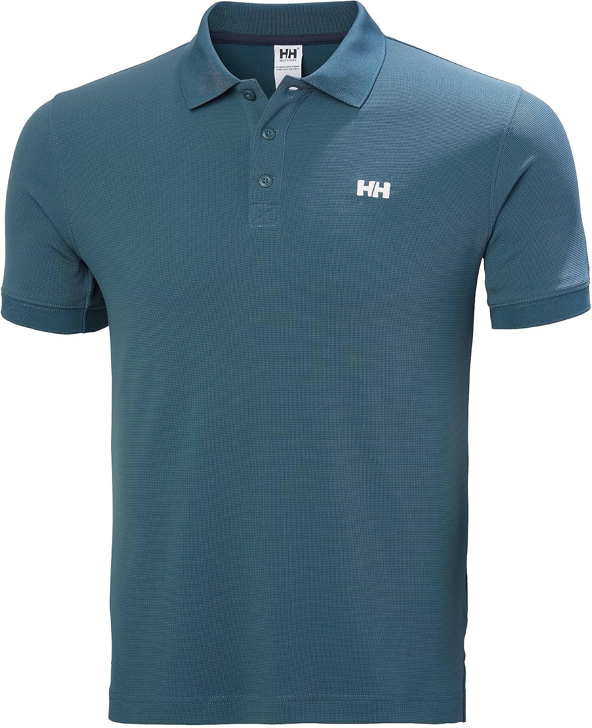 Detalle 2 de Helly Hansen Driftline Polo Uomo – Maglia a maniche corte blu Navy, taglia L