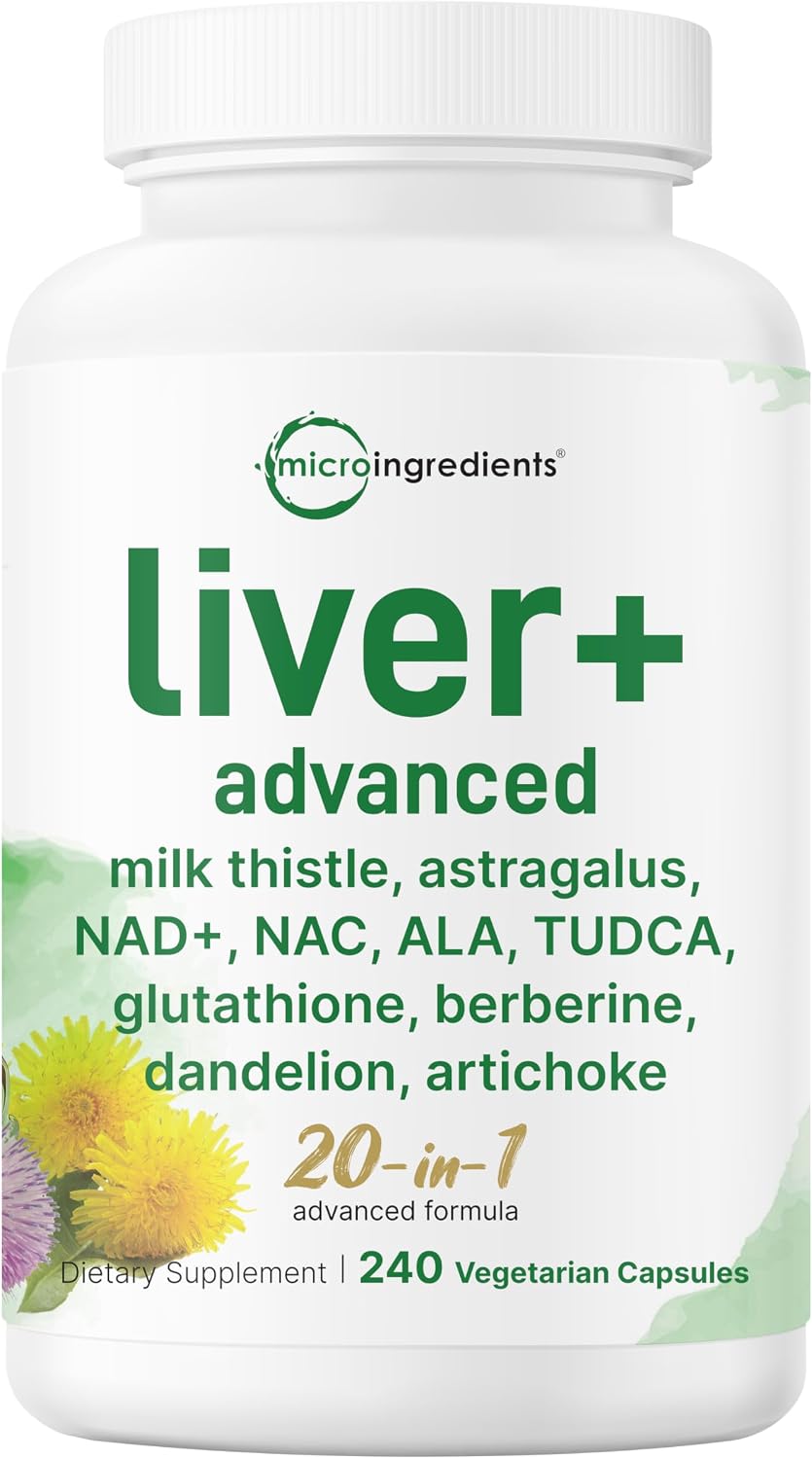 Detalle de Micro Ingredients Liver Supplement 240 Capsules
