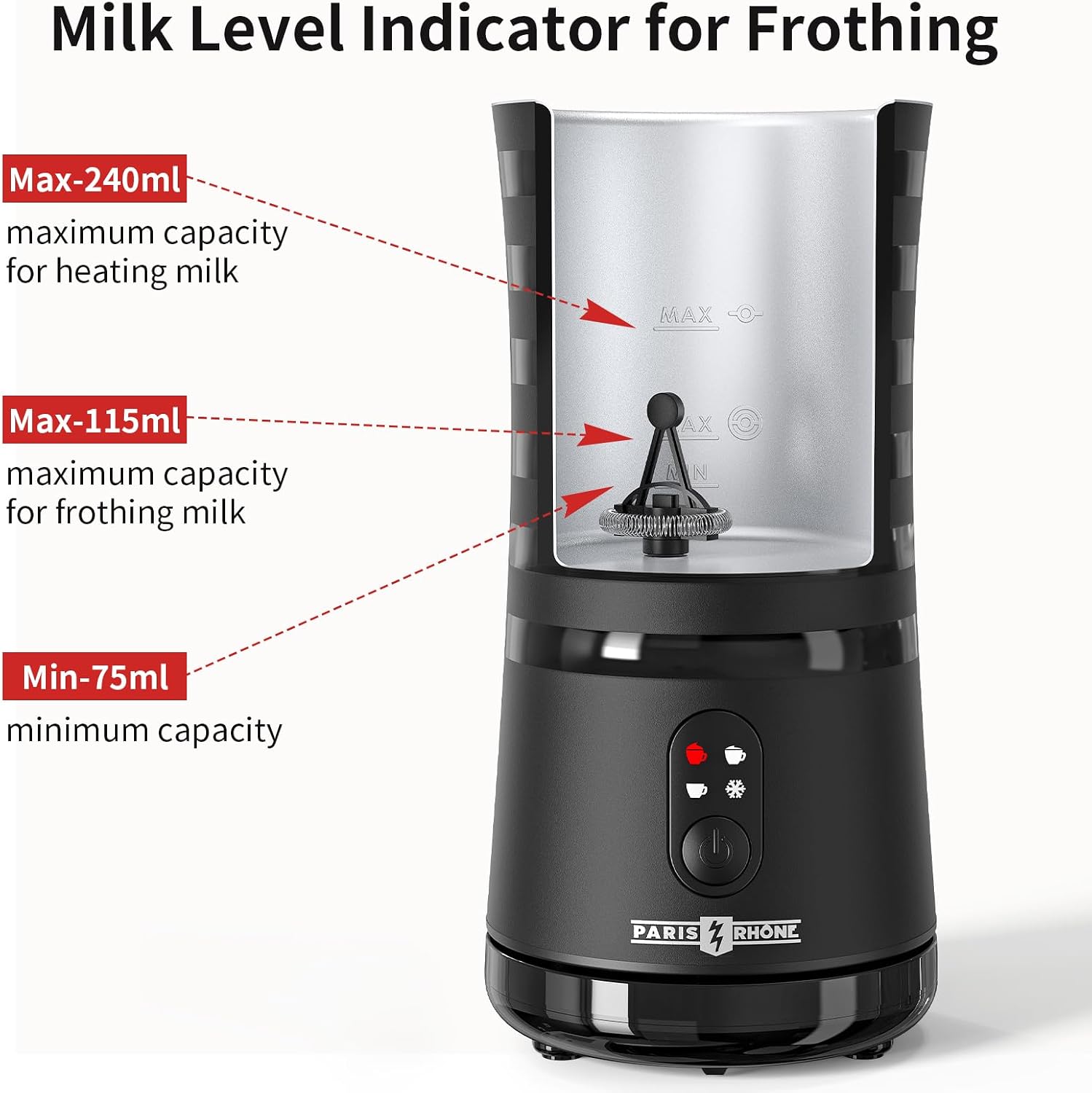Thumbnail 6 de Paris Rhône Electric Milk Frother