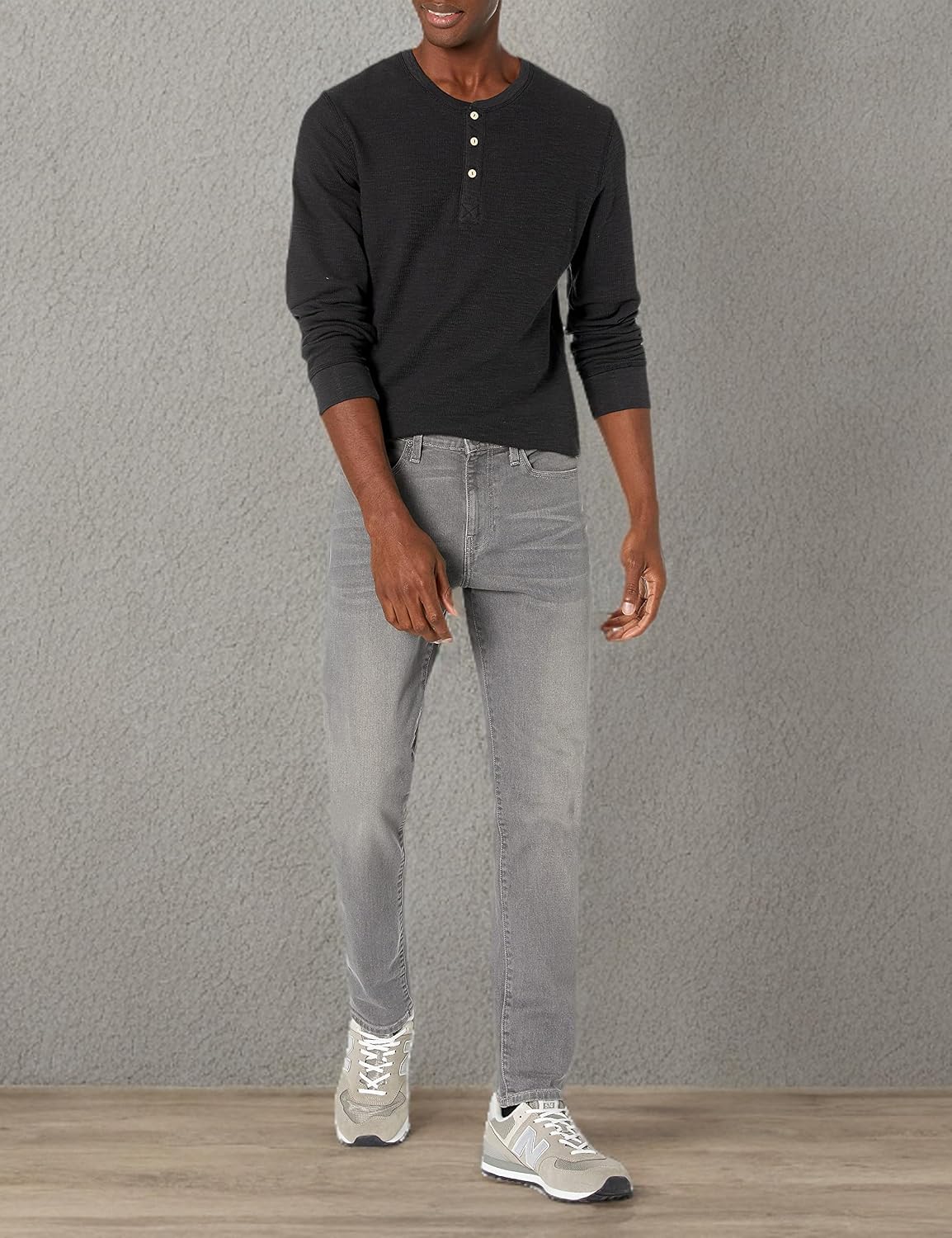 Detalle de Amazon Essentials Men's Slim-Fit Comfort Stretch Jeans – Discontinued Colours
