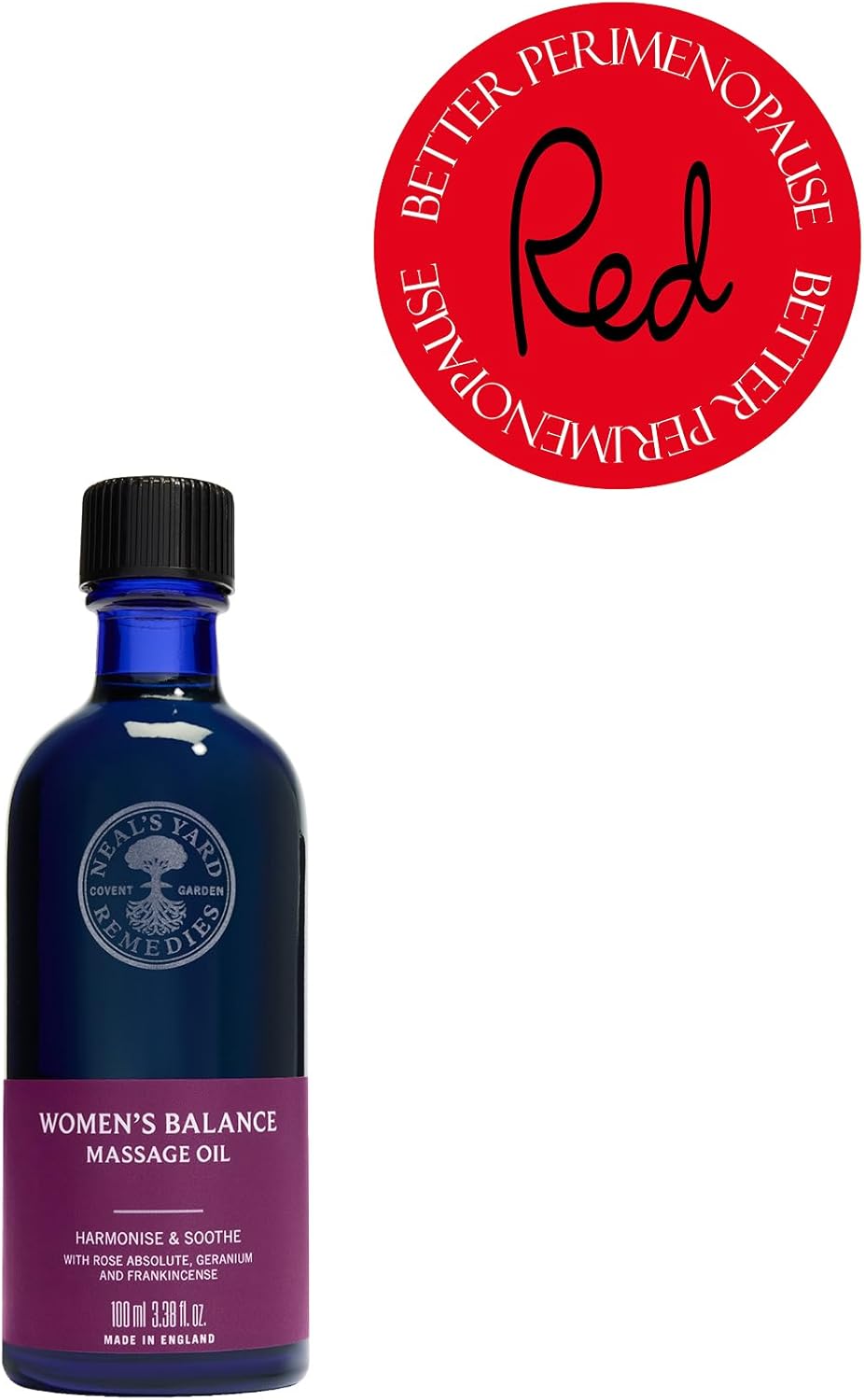 Thumbnail 2 de Neal's Yard Remedies Women’s Balance Massage Oil (Rose Oil Blend) 100ml