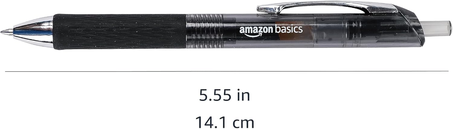 Thumbnail 5 de Amazon Basics Fine Point Gel Pens 0.028 in, 12-pack 🖊️