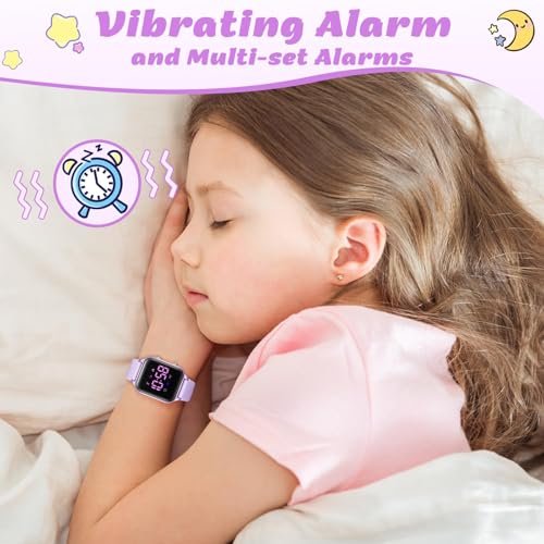 Thumbnail 3 de Timever Reloj Digital para Niños con Podómetro y Alarma – Sin App ni Teléfono