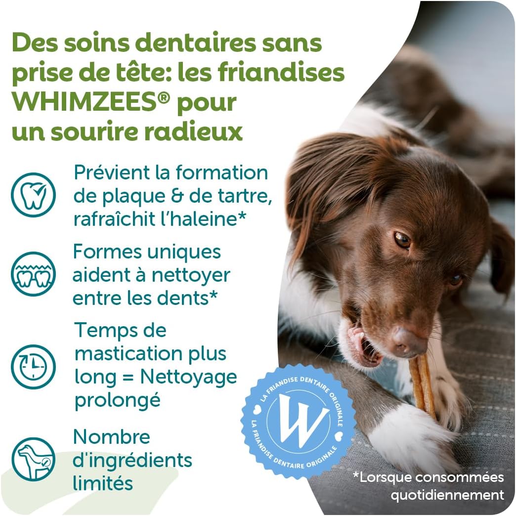 Detalle 2 de WHIMZEES Bâtonnets XS 56 pièces