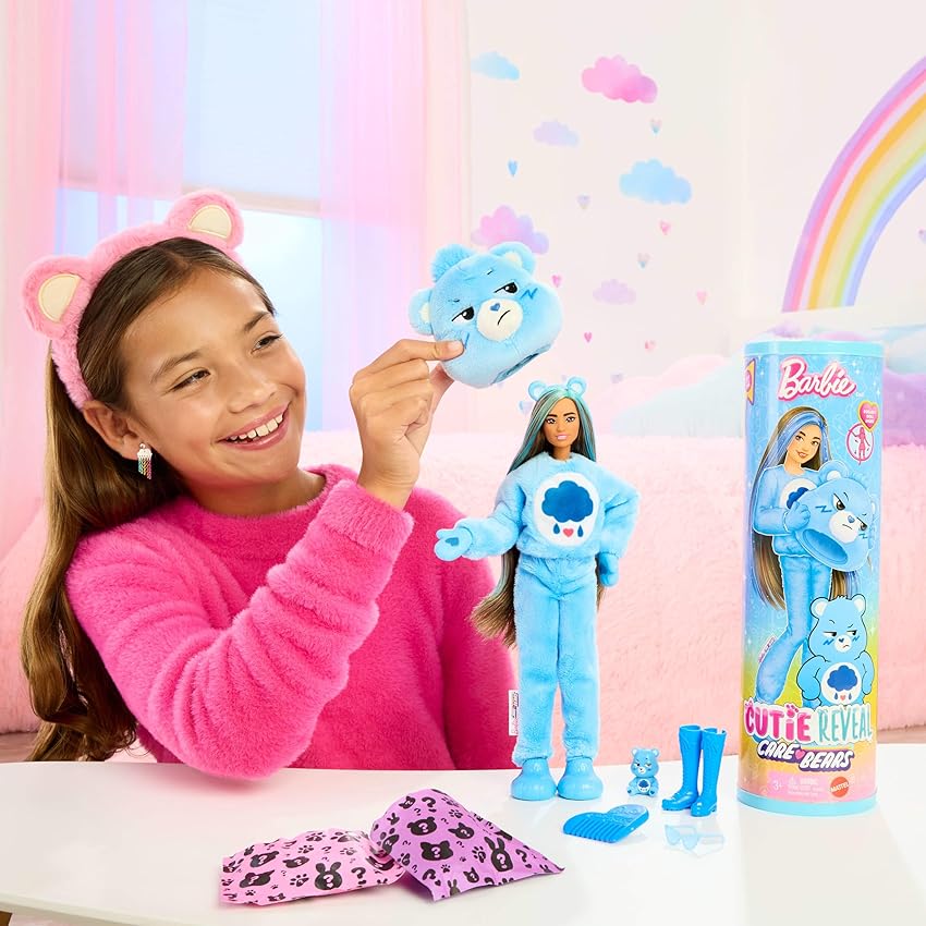 Thumbnail 1 de Barbie Cutie Reveal Care Bears JCN96 — muñeca con 10 sorpresas 🎎