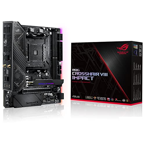 Detalle de ASUS ROG Crosshair VIII Impact placa base gaming mini-DTX