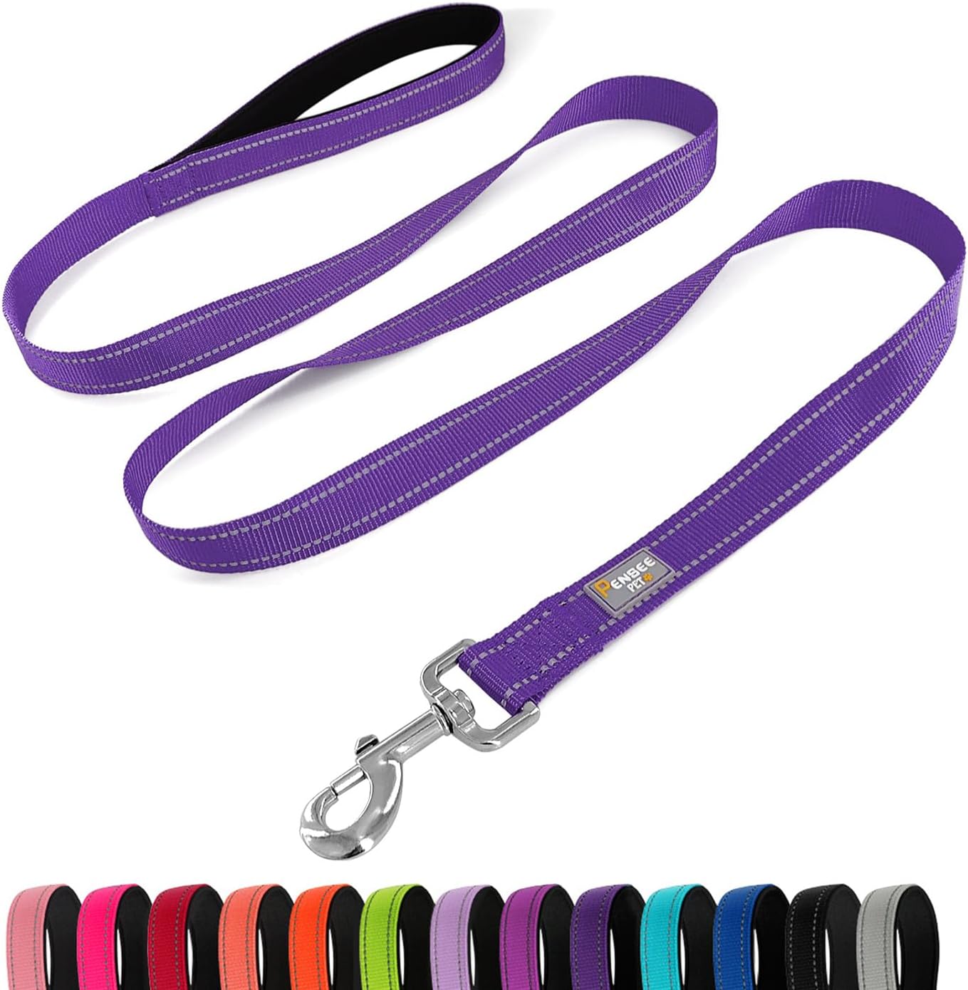 Thumbnail 4 de PenSeepet Reflective Dog Leash 6 ft