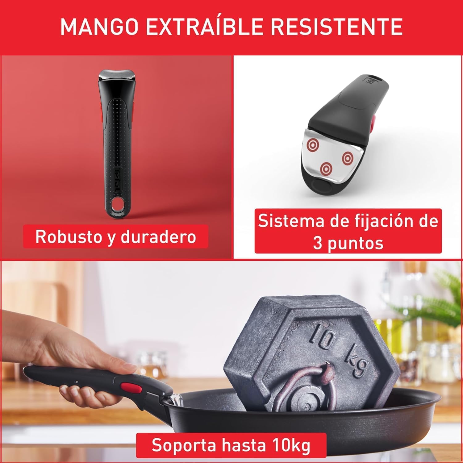 Thumbnail 6 de Tefal Ingenio Emotion sartenes 22/24/28 cm